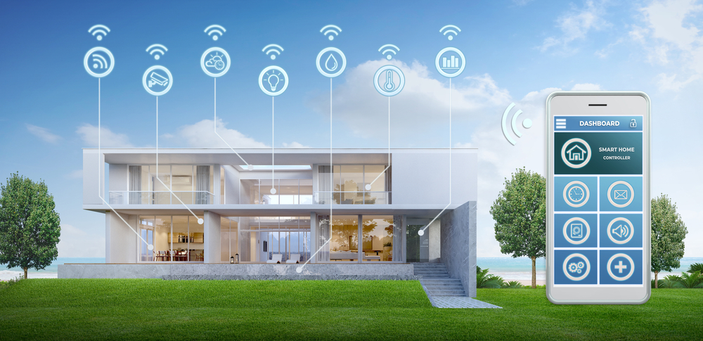 Smart home concept, IoT, ecosystem, Multi-admin
