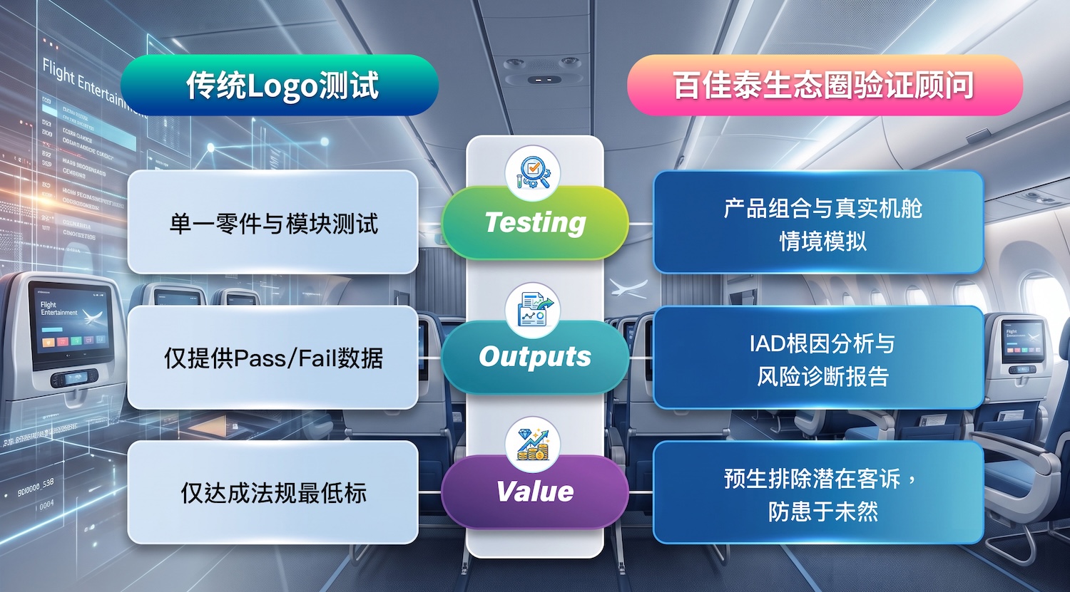 机上娱乐系统验证与顾问服务 In Flight Entrainment Consulting Program